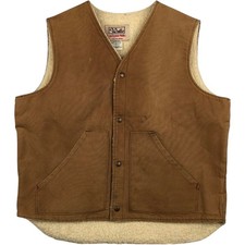 Used 80'S-90'S Walls Blizzard-Pruf Duck Vest Made in USA Men's XL equivalent...