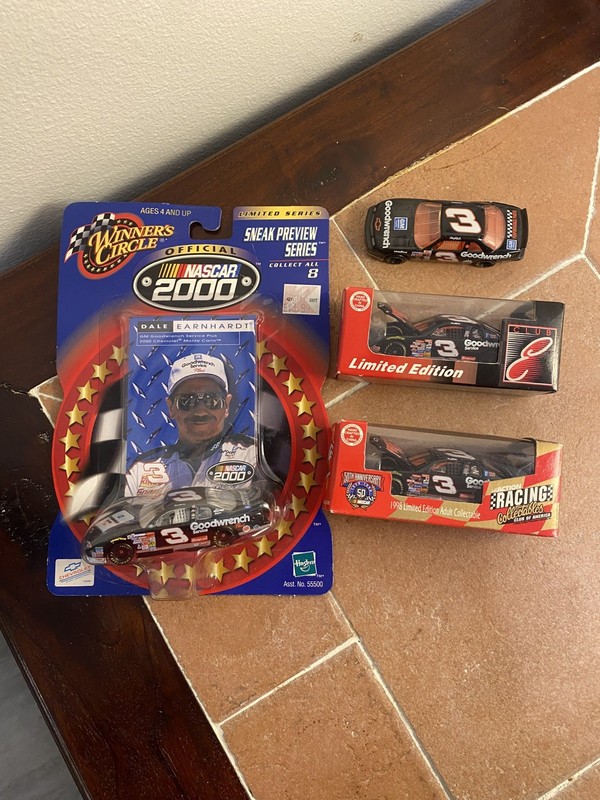 Dale Earnhardt #3 Diecast  Collection. Set Of 4 Cars