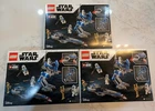 *LOT Of 3* LEGO Star Wars 501st Legion Clone Troopers 75280 Building Toy NEW