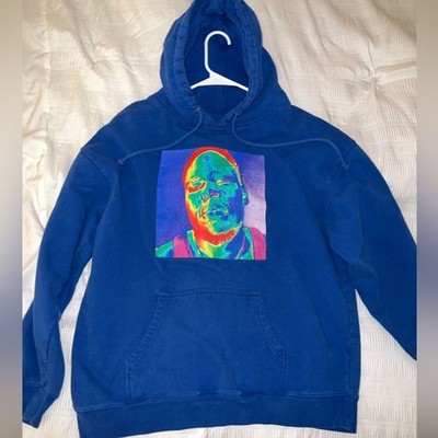 Brockhampton Iridescence Merch Graphic Hoodie Men's XL Blue 2018