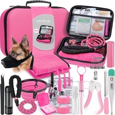 GPUSFAK Pet First Aid Kit for Dogs - Pet Emergency Kit for Camping Hiking Tra...