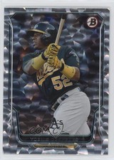 2014 Bowman Silver Ice Yoenis Cespedes #105 16kt