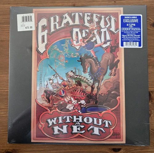 Grateful Dead ‎Without A Net Exclusive Blue Vinyl 3XLP Record Set NEW Sealed