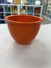 Vintage Fiesta Red #1 Inside Rings Mixing Nesting Bowl 1936 - 1942 - Some Wear