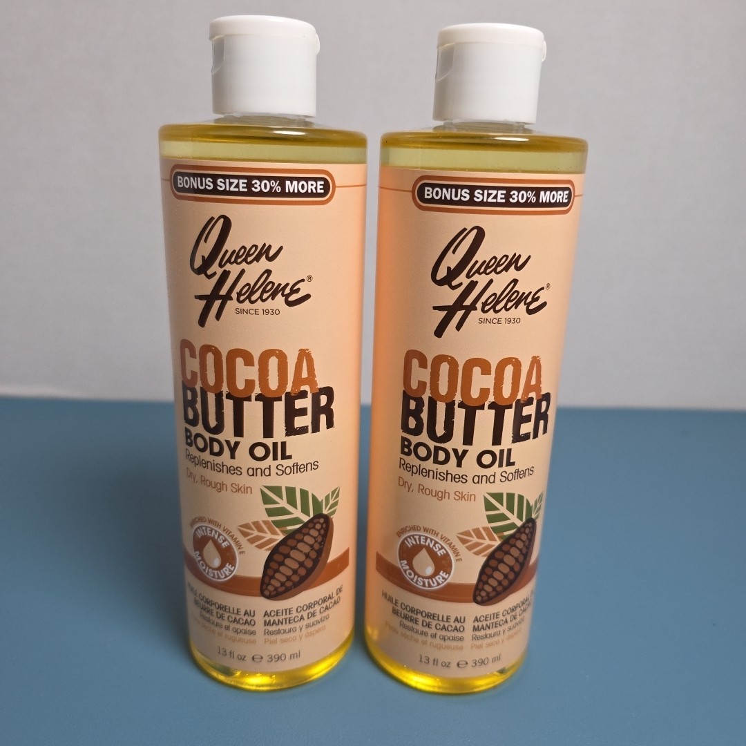 Body Oil For Dry, Rough Skin, 13 Fl Oz (390 Ml) New