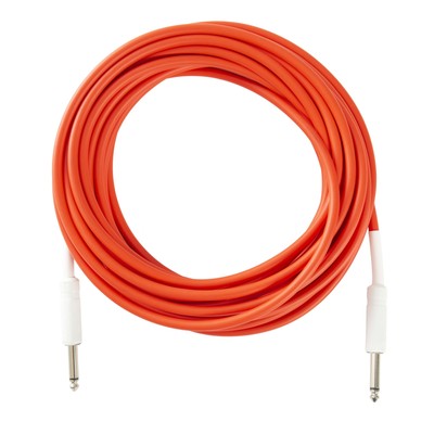 Authentic Instrument Cable 9m Red High-Quality Oxygen-Free Copper Straight