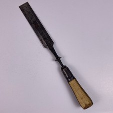 Vintage Buck Bros 1 Wood Chisel Handle Damage