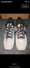 Brooks Anthem 5 Men's Gray Black Orange Athletic Lace Up Low Top Mesh 110378