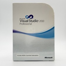 Microsoft Visual Studio 2010 Professional Full Version RETAIL Box Sealed