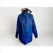 Craghoppers Aquadry Hooded Jacket Blue, Waterproof UK Size 14 VGC
