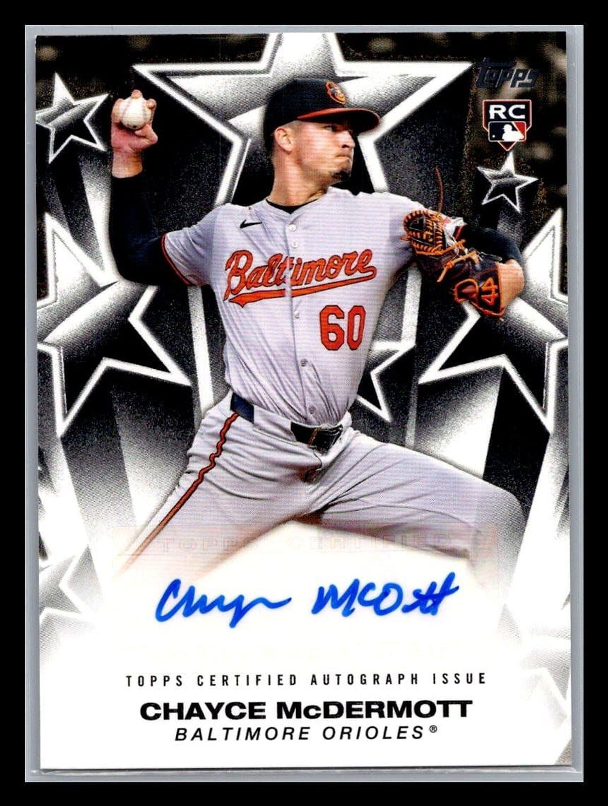 2025 Topps Series One Chayce McDermott #BSA-CMC Baltimore Orioles AUTO
