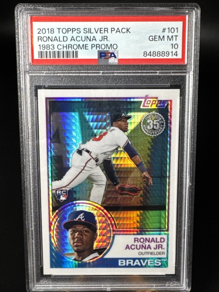 Topps Baseball 2018 Season Ronald Acuña Jr. Sports Trading Cards