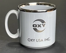 OXY Occidental Coffee Mug Oil & Gas Vintage Collectible