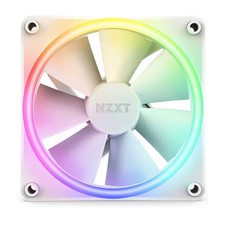 NZXT - F120 RGB 120mm Computer Case Fan with Fluid Dynamic Bearings - White