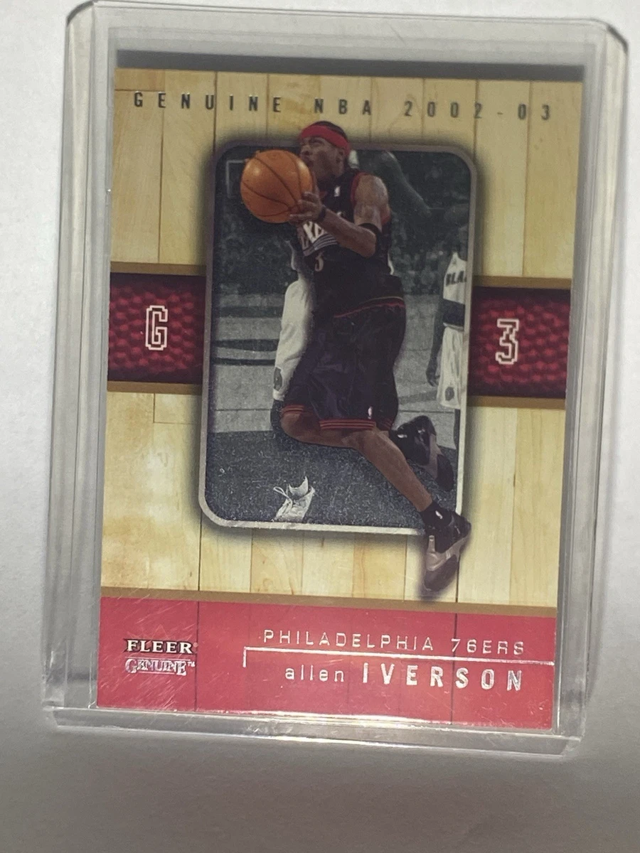 Fleer Allen Iverson Basketball 2002-03 Season Sports Trading Cards