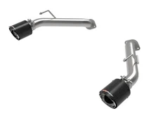 AFE Power 49-36137-C Takeda 2-1/2 IN 304 Stainless Steel Axle-Back Exhaust Syste