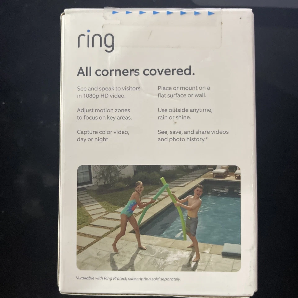 Ring Stick Up Cam Battery Wireless Indoor/Outdoor - White - Image 3 of 4