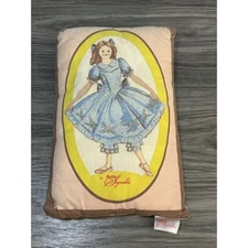 My Suit Signable Vintage Doll Design Pillow Made In USA