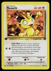 Pokemon Card - Meowth Team Rocket 62/82 Common 1st Edition