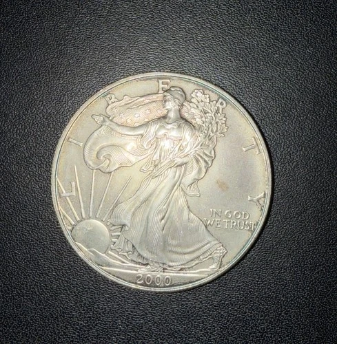 2000 Walking Liberty American Eagle 1oz FINE SILVER DOLLAR