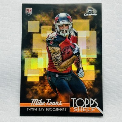 Mike Evans RC 2014 Bowman Chrome Topps Shelf Insert Tampa Bay Buccaneers Box Hit
