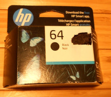 HP 64 Black Ink Cartridge EXP 5/26 B2
