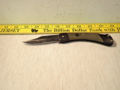Vintage Puma Stainless 230 365 Lockback pocket knife gray handle made in Germany