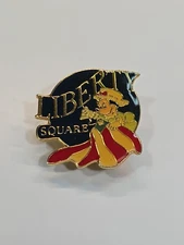 Liberty Square Lapel Pin Betsy Ross Minnie Mouse Walt Disney Productions