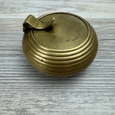 Vintage Brass Portable Pocket Ashtray