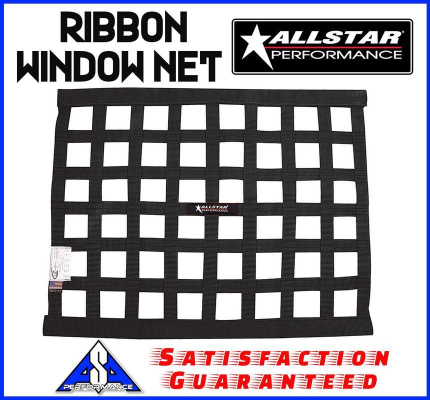 Polypropylene Racing Window Net Allstar ALL10285 Ribbon Window Net ...