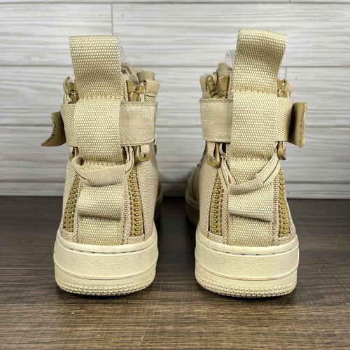 Nike SF Air Force Mid GS Mushroom Youth Beige Shoes - Youth 4Y - Women’s 5.5 - Picture 7 of 9