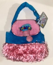 Webkinz Ganz Plush Pet Carrier Blue Pink HC076 NWT