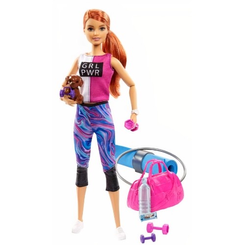 Mattel Barbie FXG28 GHK41 Zubehör-Set Themen Geschirr Speisen Wellness (Auswahl)