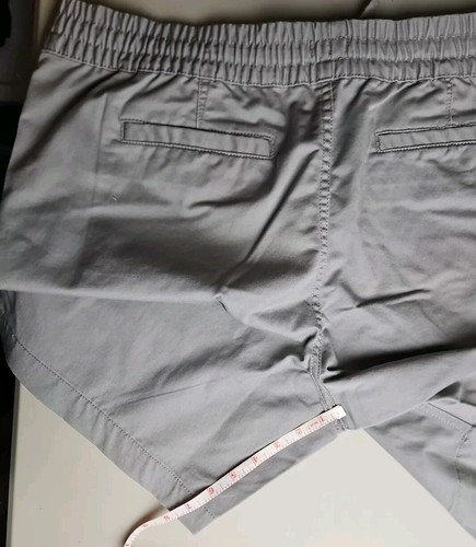Dip Men's Drawstring Shorts Grey Size XL 40 Inch Waist With Pockets - Picture 4 of 4