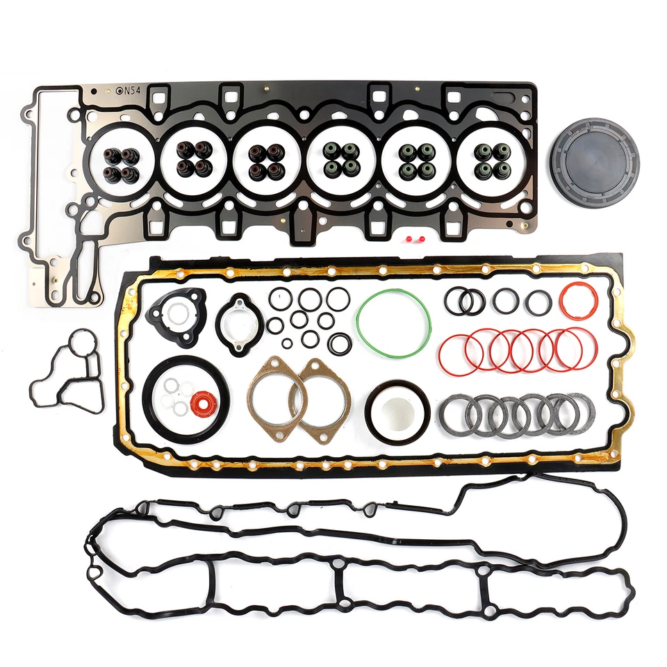 Engine Overhaul Gasket Seals Kit For BMW 335i 135i E90 E92 E89 E60 E71 N54 3.0L - Image 2 of 4