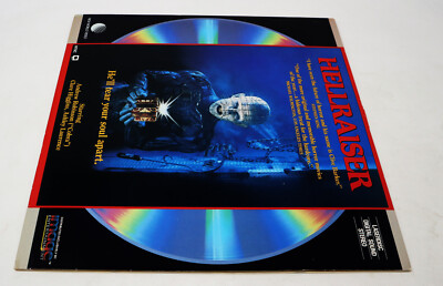 1988 80s NEW WORLD HELLRAISER LASER DISC LASERDISC LD NTSC CLIVE