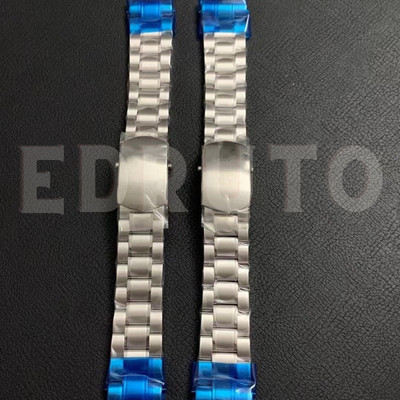 20mm 21mm Solid Steel Bracelet Metal Strap Band Fits Omega Speedmaster Models