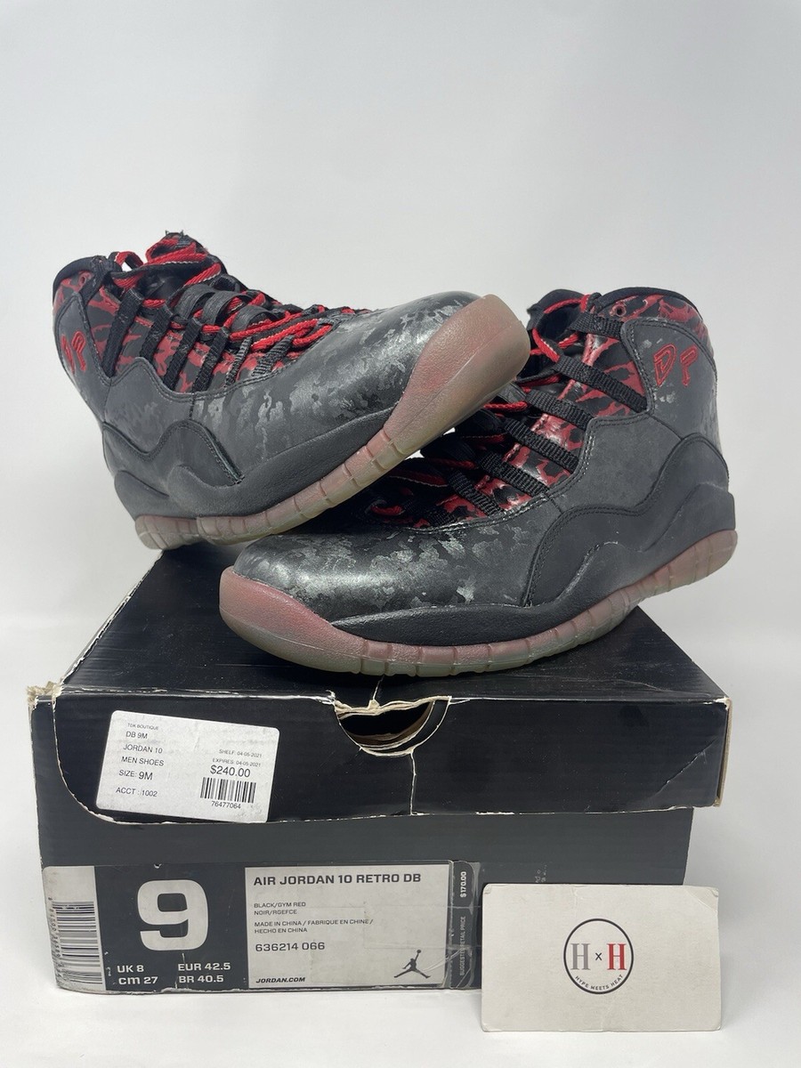 Air Jordan 10 Retro Db Doernbecher 2013 Size 9 636214-066 
