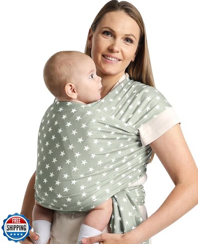 S.Leovay Fashion Star Pattern Marsupio Neonato, Comodo Fascia da Indossare per Bambini