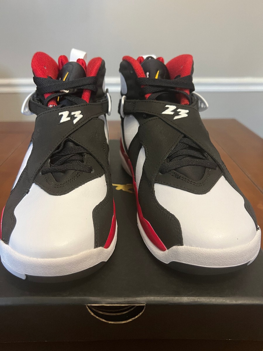 NEW AIR JORDAN 8 RETRO PAPRIKA/BLACK-WHITE DIFFERENT SIZE DO8731