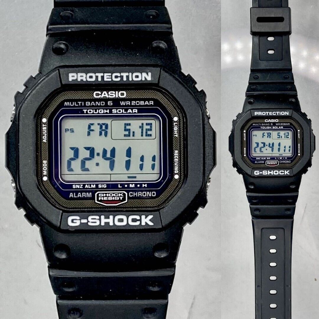 Casio G-Shock GW-5000-1JF Wrist Watch for Men Solar Radio Digital Fast  Shipping