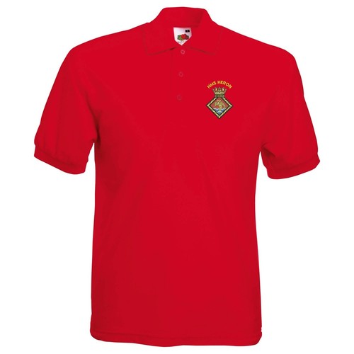 OFFICIAL HMS Heron Polo Shirt - Picture 7 of 11