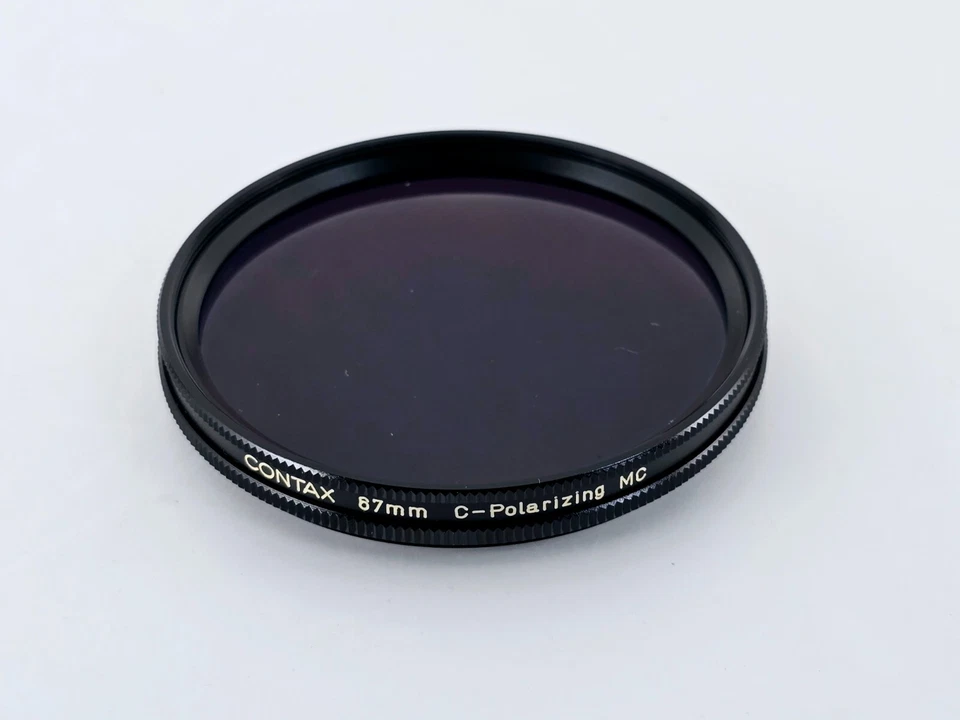 🌸[MINT] Contax 67mm C-Polarizing MC Filter w/Case Box From JAPAN - Image 2 of 4