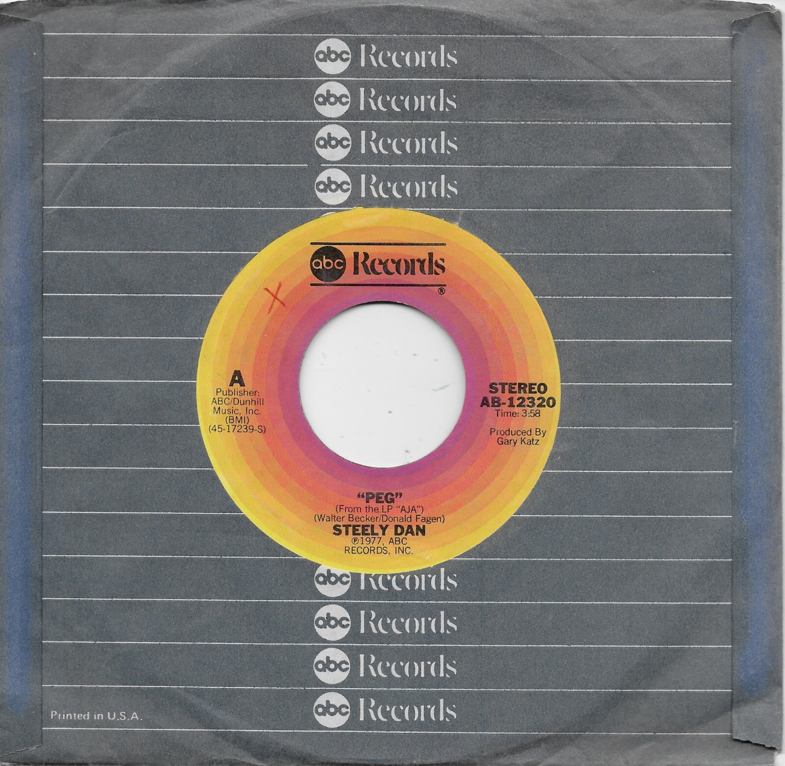 STEELY DAN Peg / I Got The News original 45 from 1977 eBay