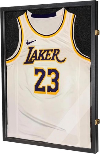 Jersey Wooden Frame Display Case -Shadow Box with 98% UV Protection Acrylic and - 第 1/8 張圖片