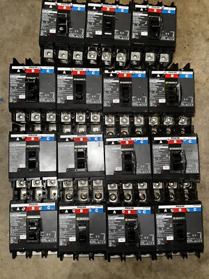 QDP32225TPYD PowerPact Square D QD225 Circuit Breaker 225Amps 3 Pole Lot Of 16