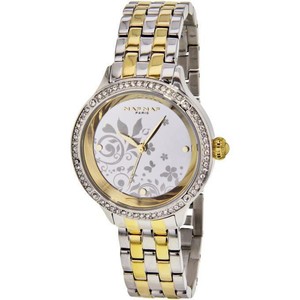 MONTRE BRACELET ACIER DORE AVEC SWAROVSKI - NAF NAF | eBay