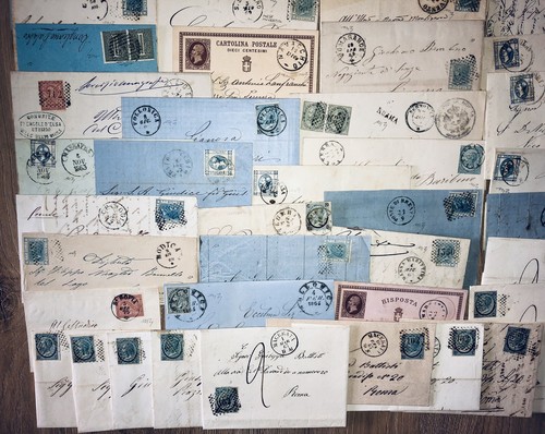 Regno 1863/1877 Lotto 50 Lettere Storia Postale - Foto 4 di 5