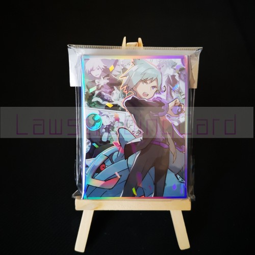 Pokemon - Steven & Metagross Foil Card Sleeves 66mmX91mm 60ct Standard Size