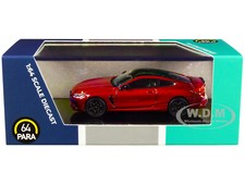 BMW M8 COUPE MOTEGI RED MET. W/BLACK TOP 1/64 DIECAST MODEL CAR PARAGON PA-55211